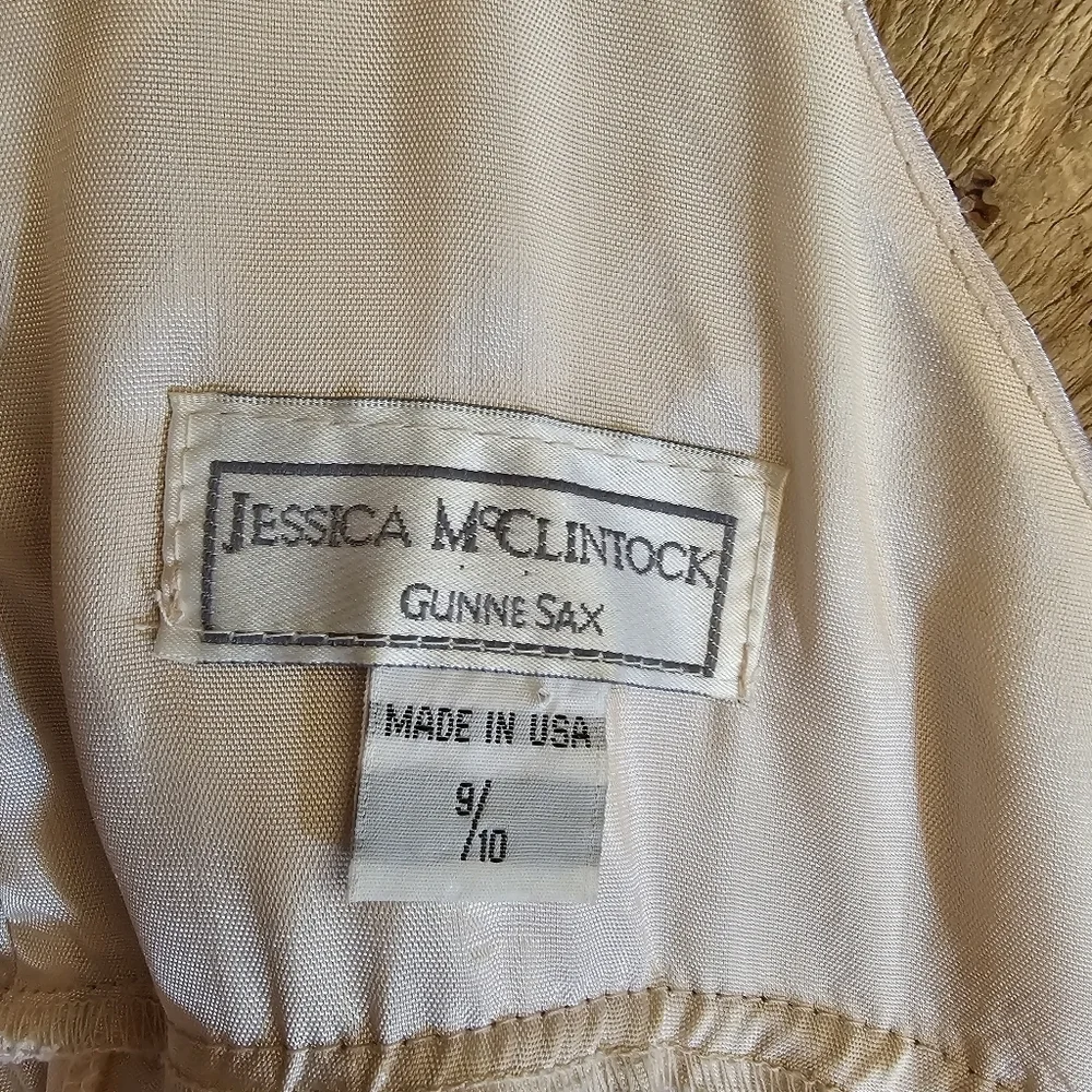 Jessica McClintock the sparkle mini Dress pastel sheer pink with sequins- y2k - Picture 14 of 14